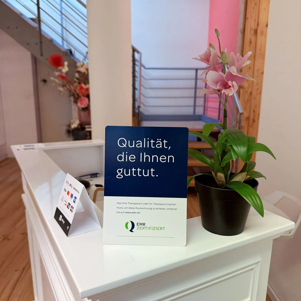 Behandlungsraum im Massage Zentrum Rorschach