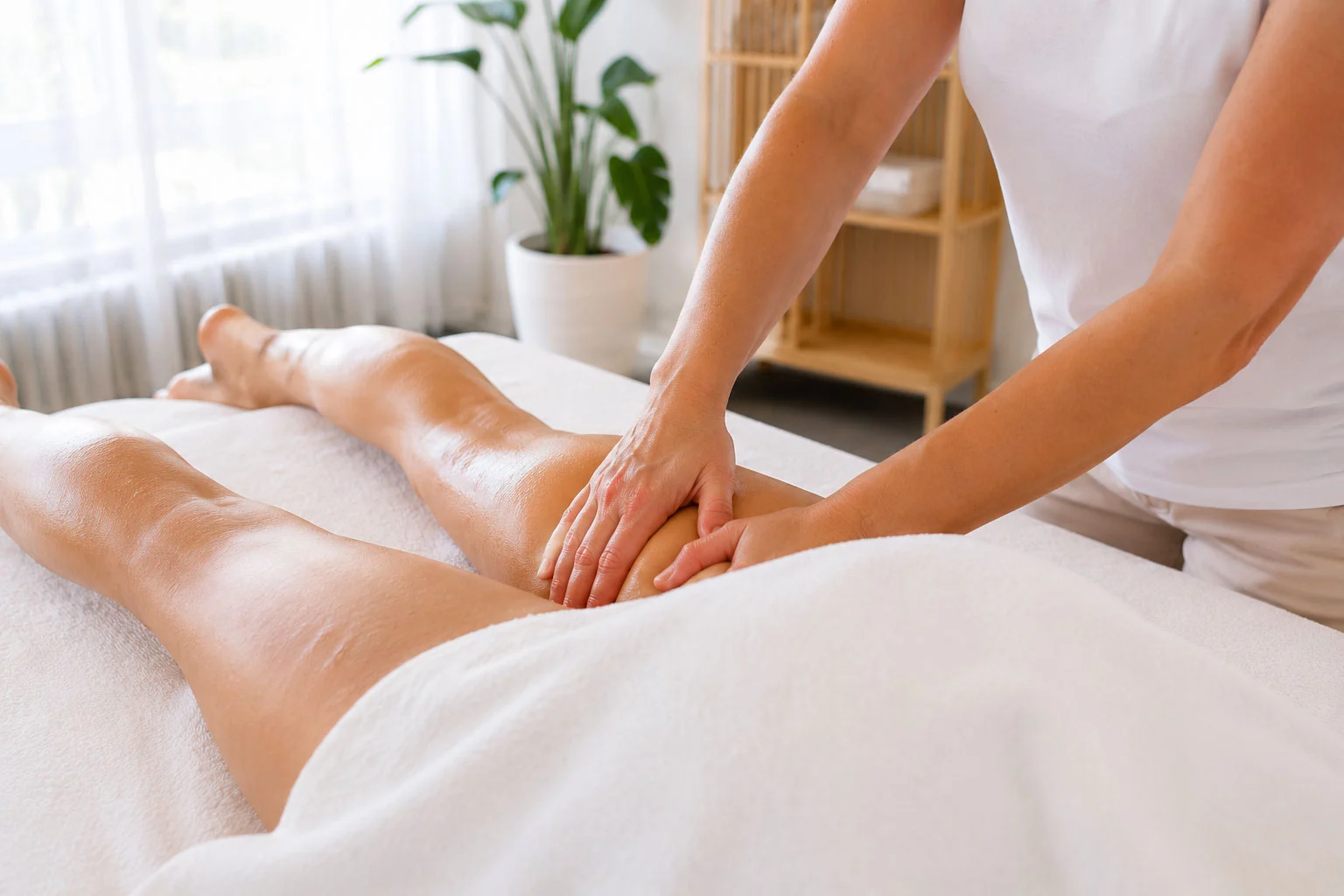 Lymphdrainage bei Rorschach mit sanften Griffen